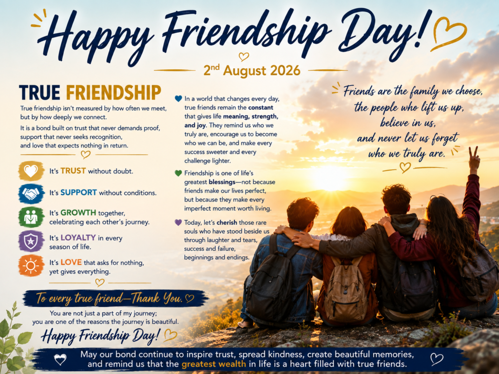 Friendship Day Sunset Celebration